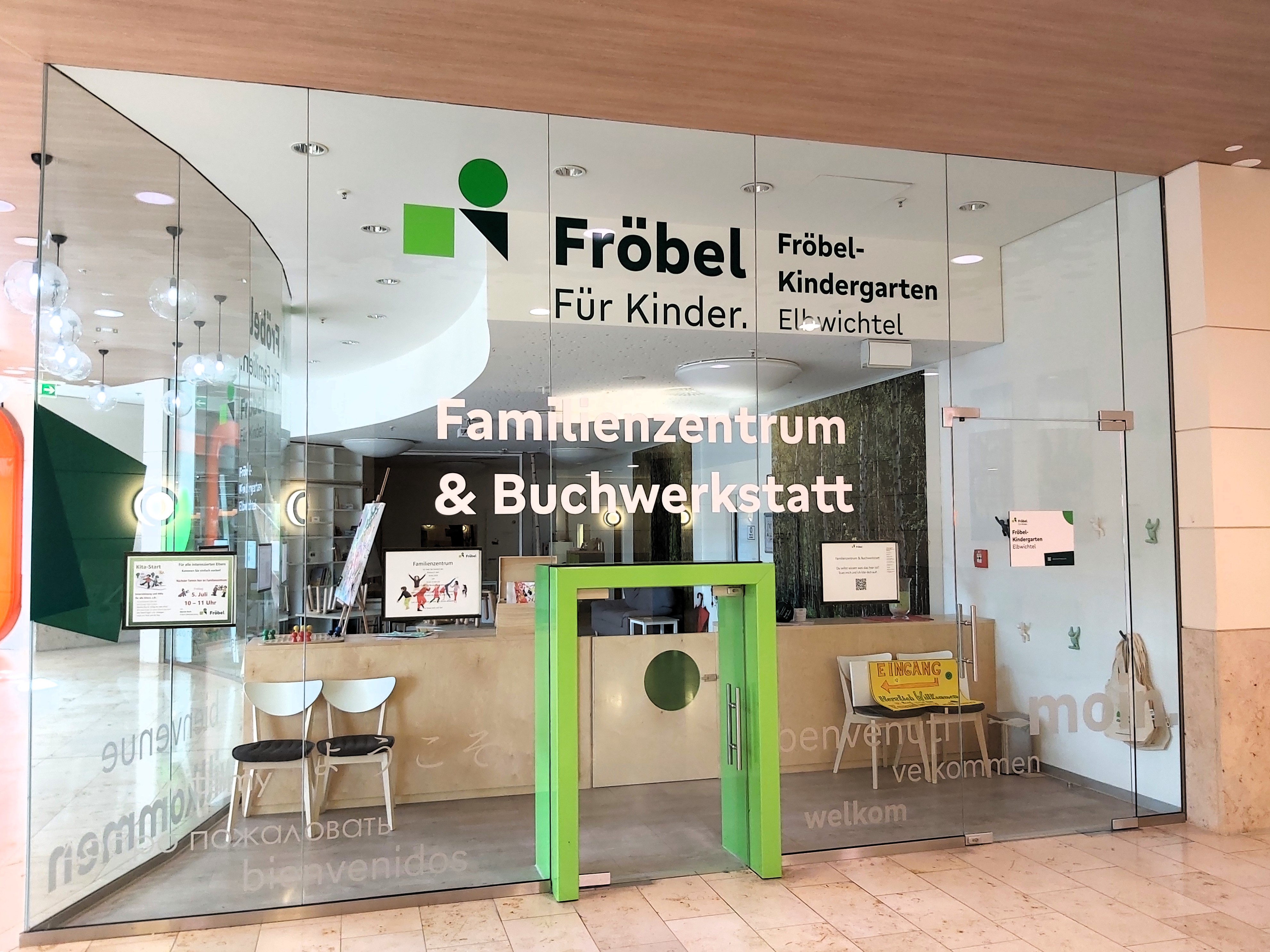 Fröbel-Buchwerkstatt in Hamburg - Logo