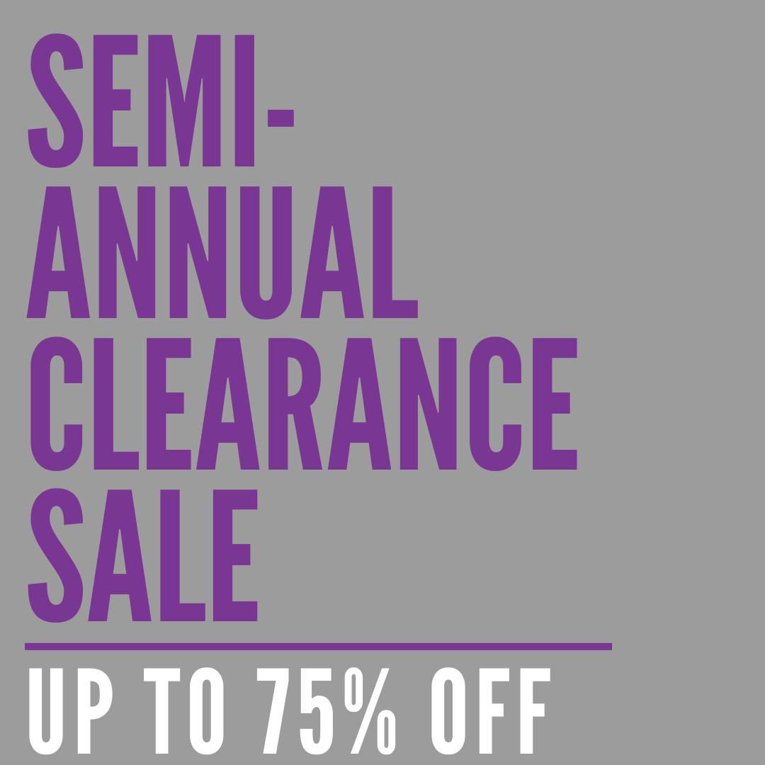 We are expecting almost 200 new bolts of fabrics in the next month! Help us make room for them by shopping our Semi-Annual Clearance sale.