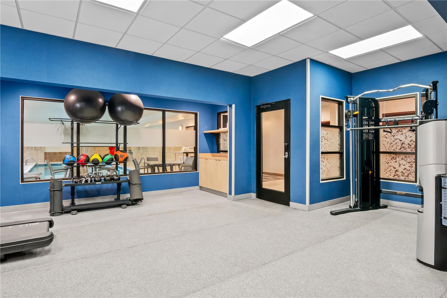 Health club  fitness center  gym