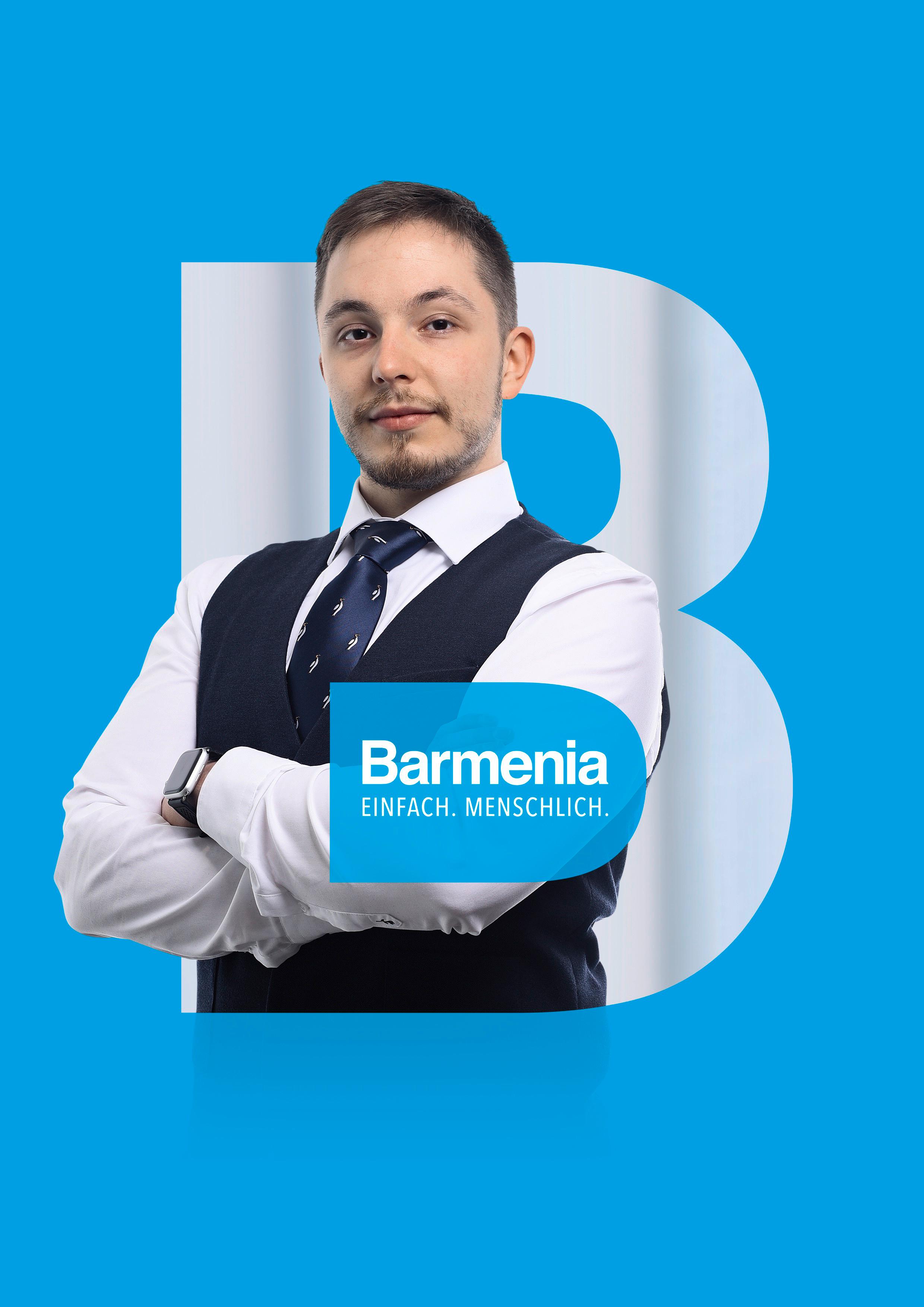 Benjamin Hadzimuhovic. Ihr Ansprechpartner für die Barmenia Versicherung in Essen.