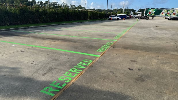 Images G-FORCE Parking Lot Striping of Jacksonville