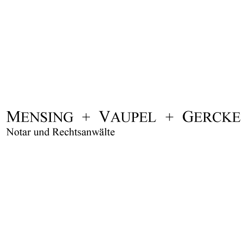 Logo Notar und Rechtsanwälte Mensing + Vaupel + Gercke