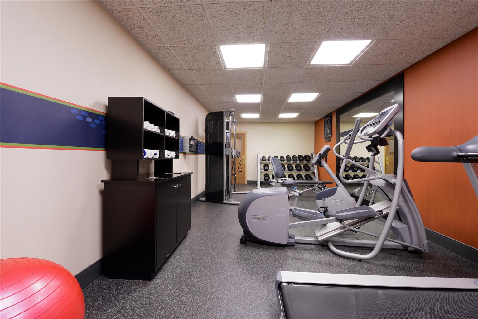 Health club fitness center gym