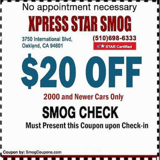 Xpress Star Smog - Oakland, CA 94601 - (510)698-6333 | ShowMeLocal.com