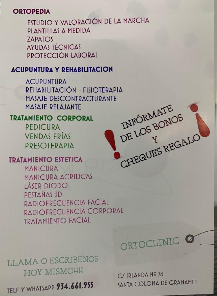Ortoclinic 2.0 Santa Coloma de Gramenet