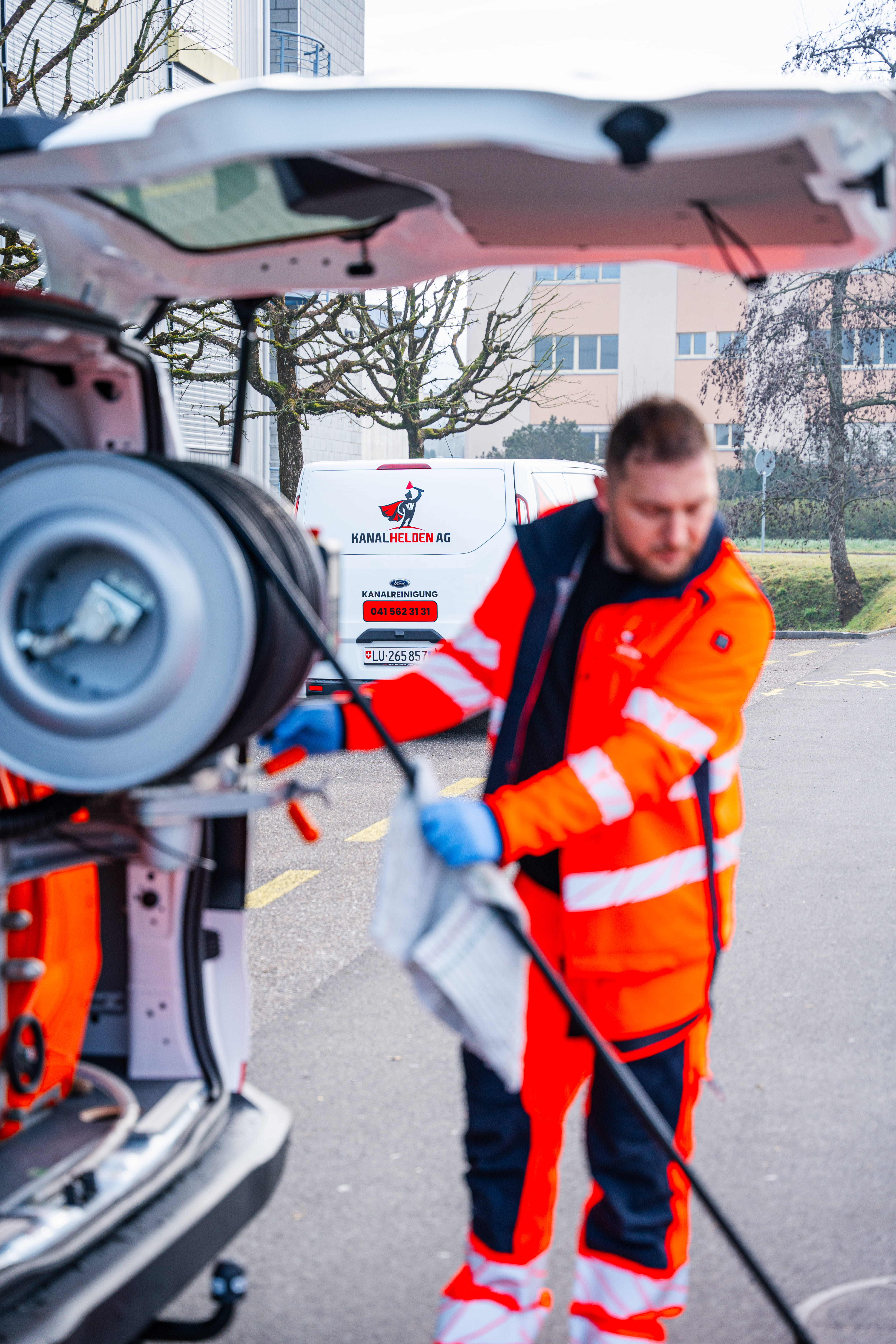 Bilder Kanalreinigung Zürich - Kanalhelden AG