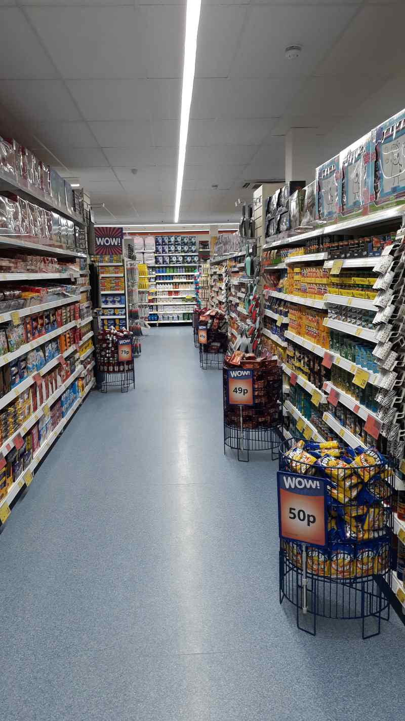 B&M's brand new store in Rothwell stocks a huge range of groceries for your everyday or weekly shops!