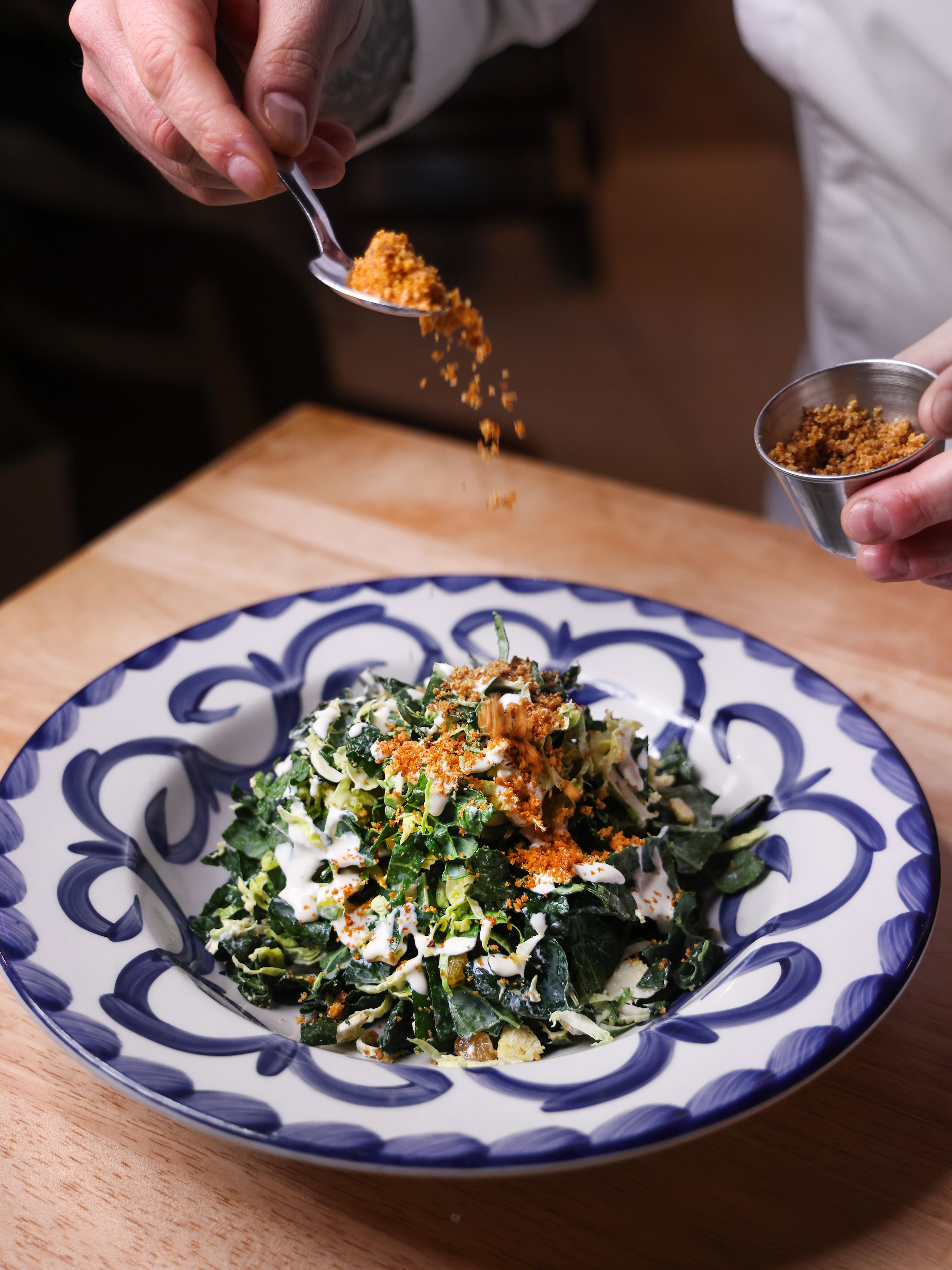 Bowl of one of our beautiful salads