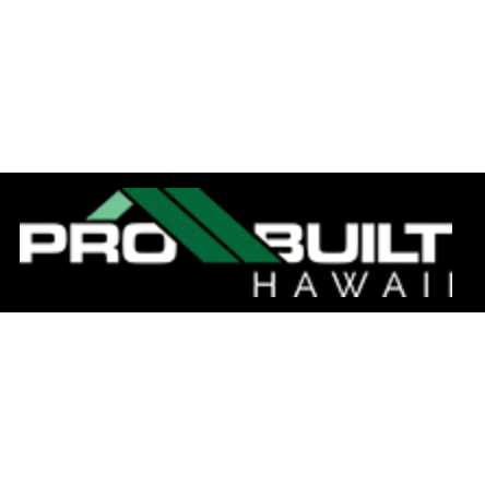 ProBuilt Hawaii Roofing &amp; Rain Gutters Logo