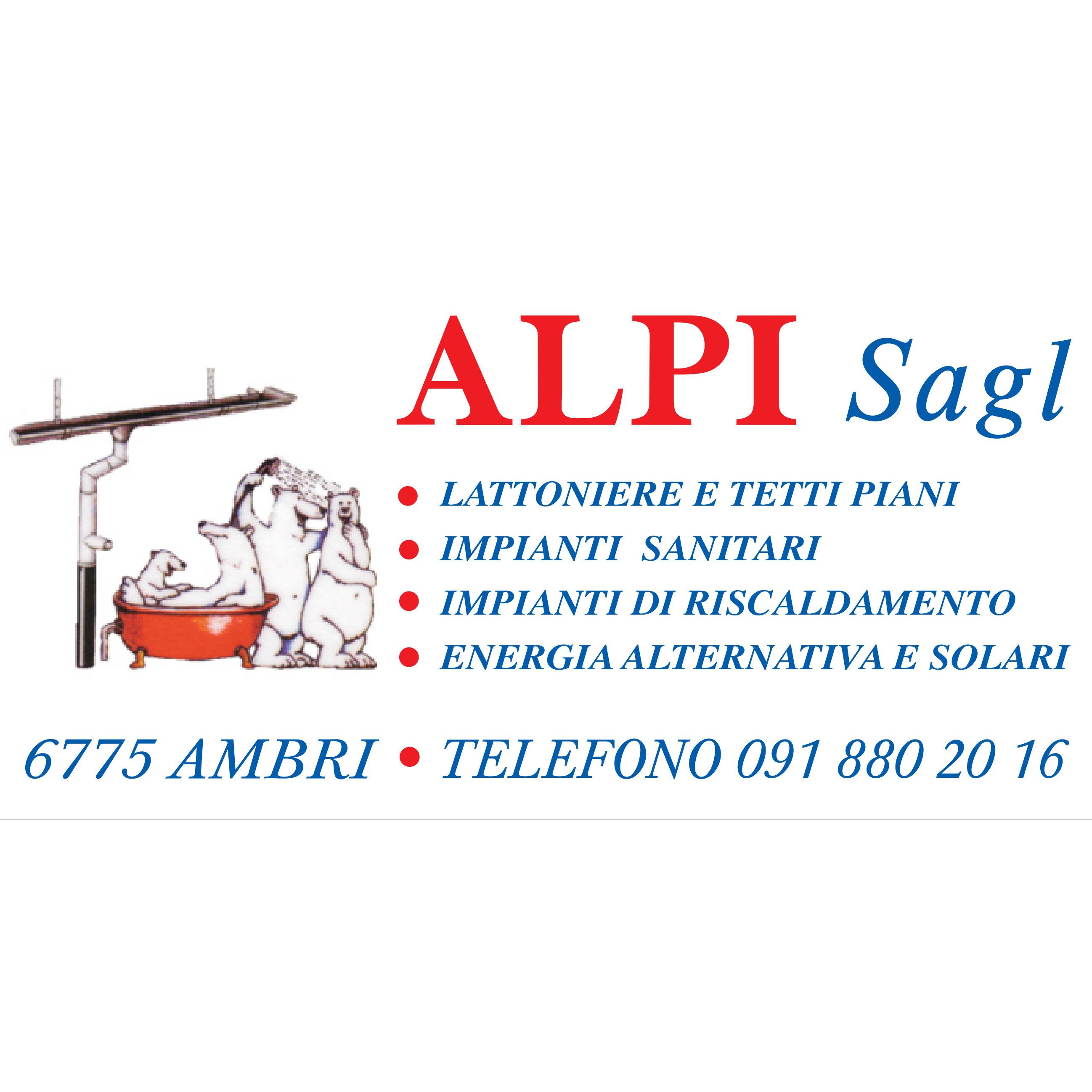 Idro-termo-sanitari ALPI Sagl Logo