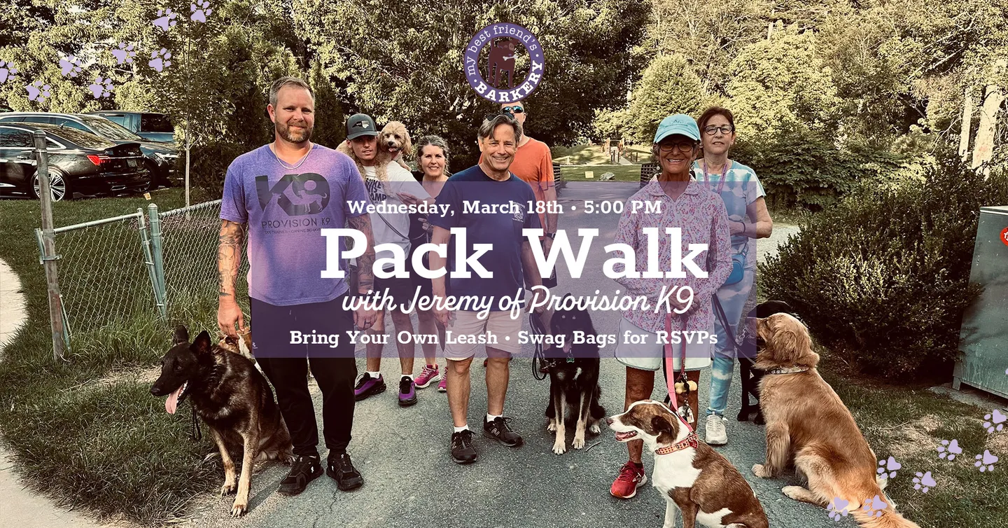 Image of Local Pet Event Pack Walk with Jeremy of Provision K9 - March 2026 Nearby