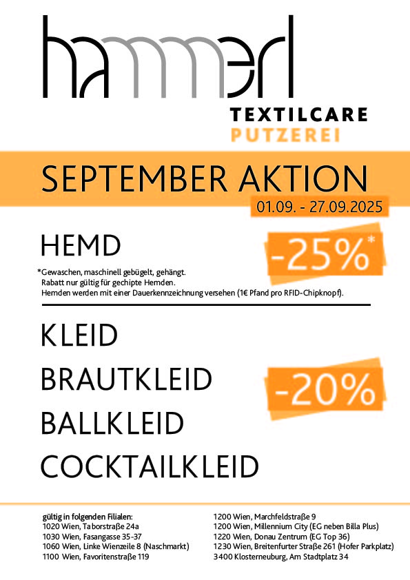 Bild 2 von Hammerl TextilCare (Putzerei/Textilreinigung)