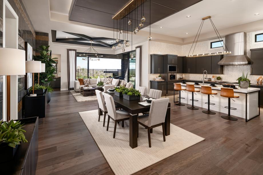 Open concept floor plans, perfect for entertaining