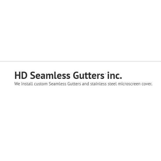 HD Seamless Gutters inc.