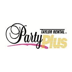 Taylor Rental Party Plus Logo