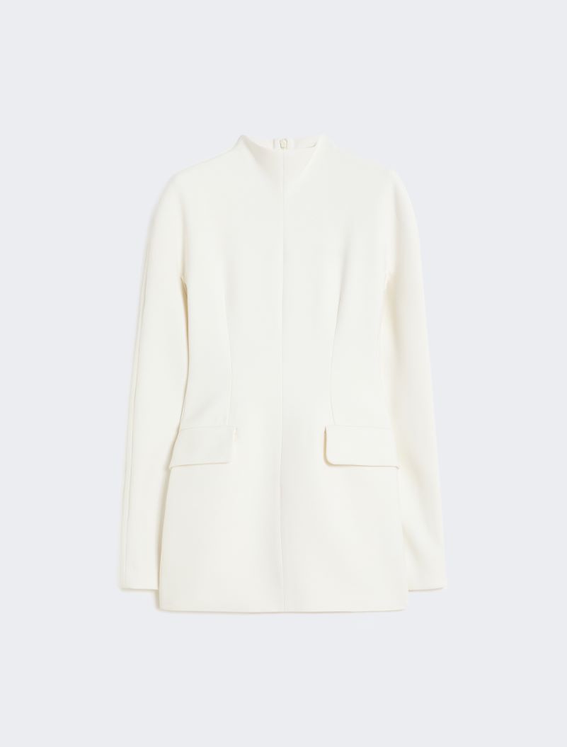 Abito corto in lana stretch - KLEPSYDRA CAPSULE