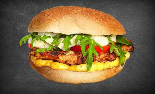 Chicken Deluxe Burger