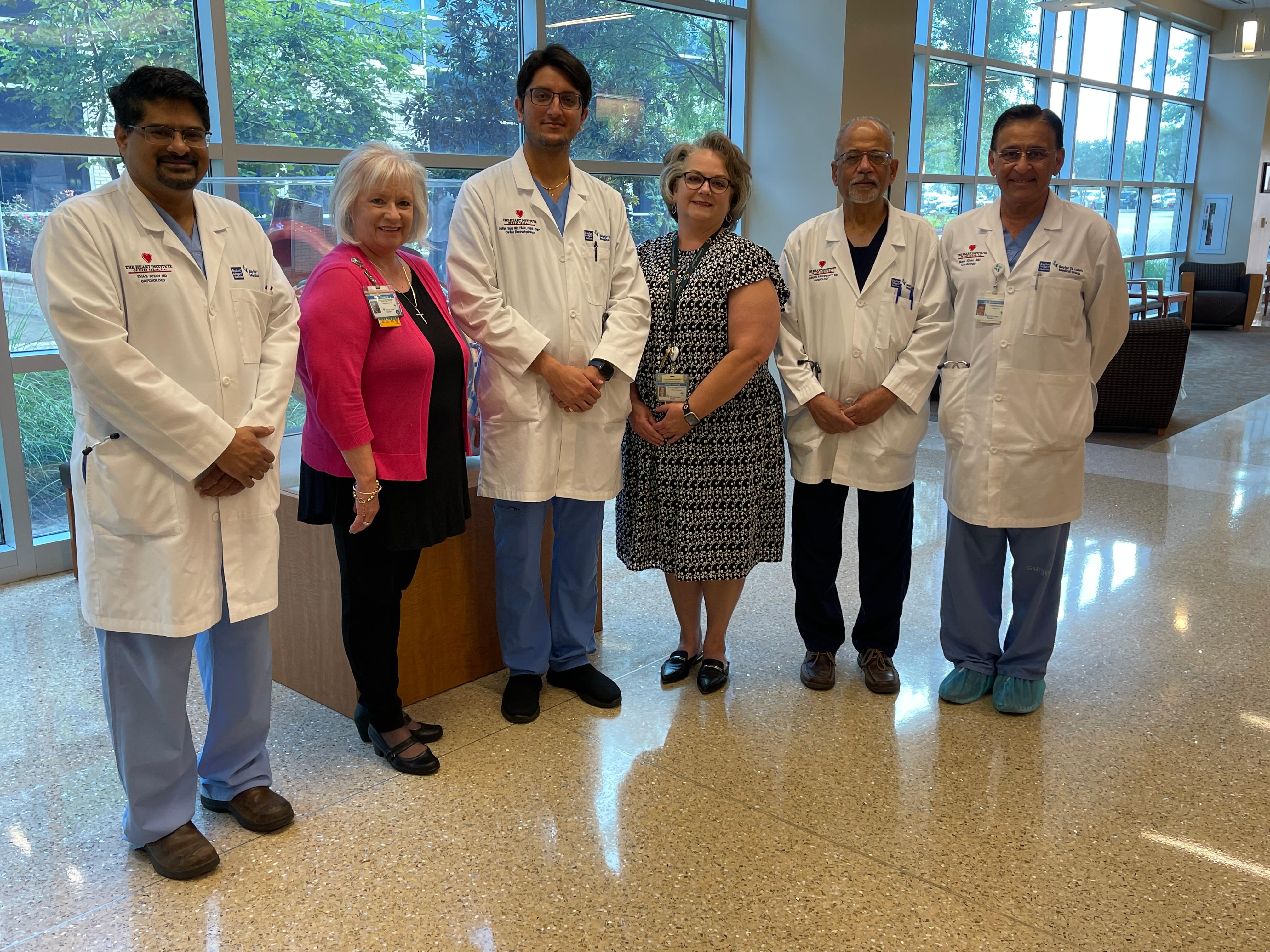 The Heart Institute of East Texas is proud to announce the first case in Lufkin for new generation WATCHMAN FLEX device for Atrial Fibrillation performed at St. Luke’s Health Memorial by Dr. Aditya Saini, Dr. Ilyas Khan, and Dr. Subramanya Venkata.