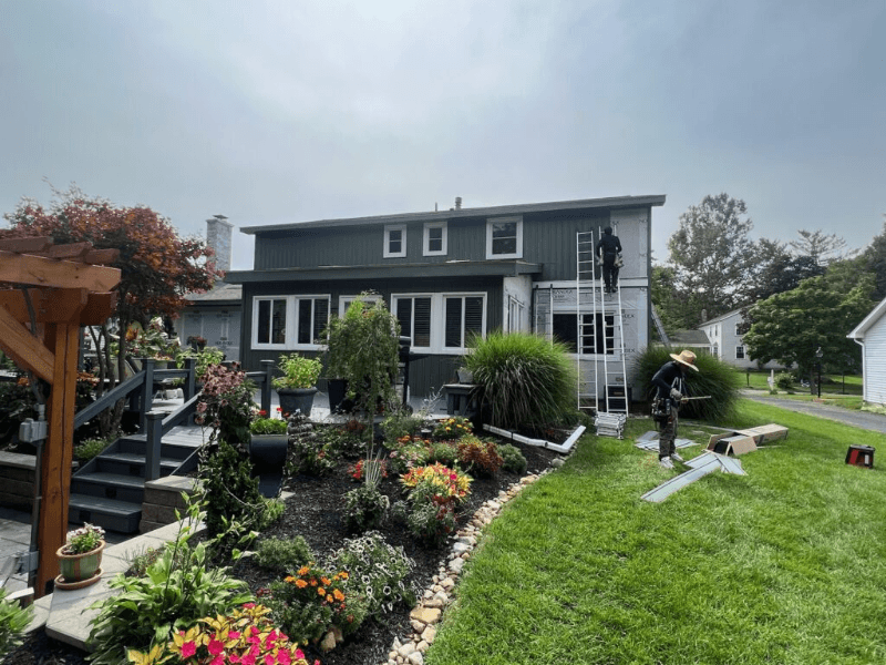 Full Landscape and Home Exterior Remodel