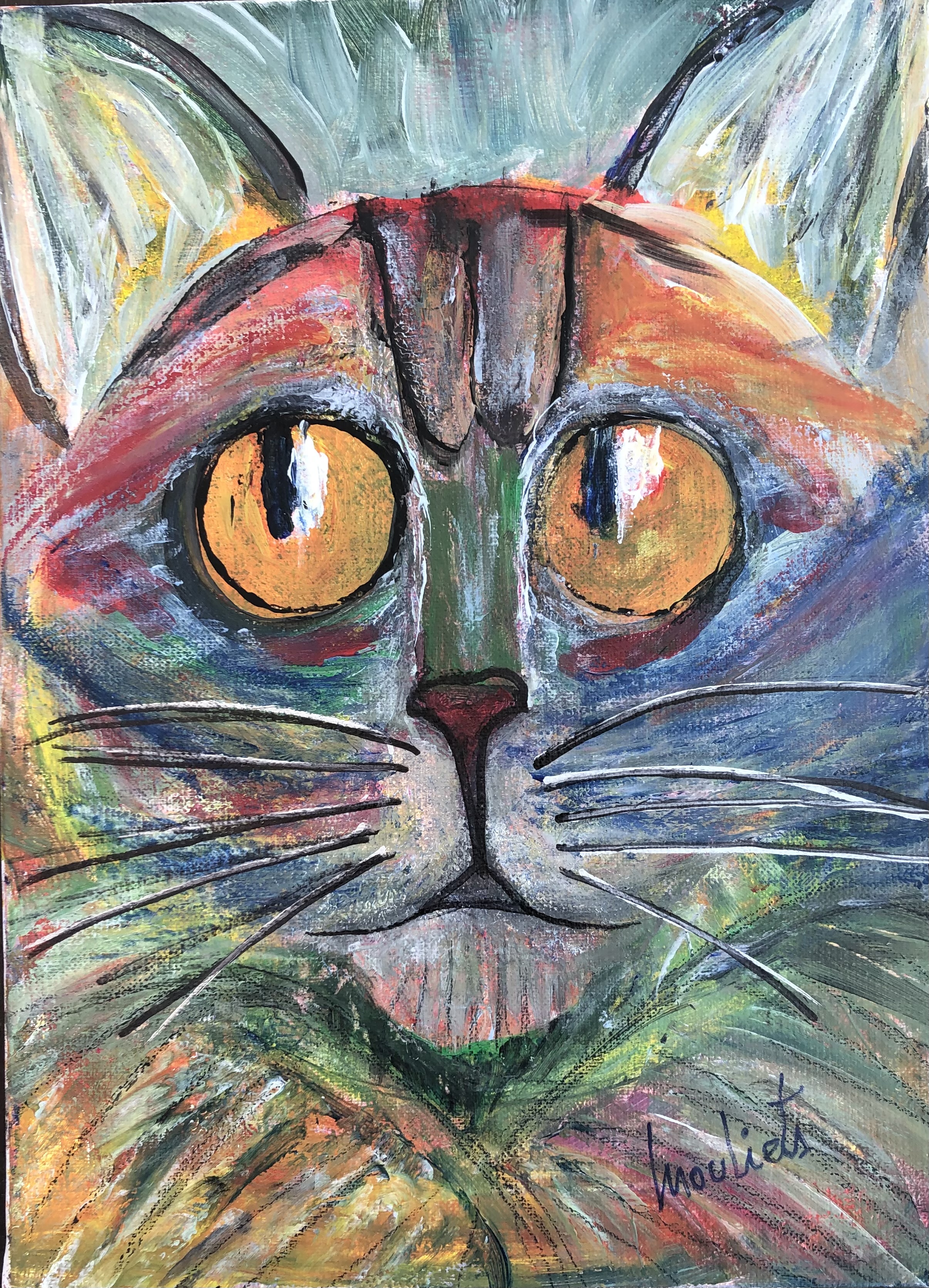 Images Artiste peintre Mouliets Mariam