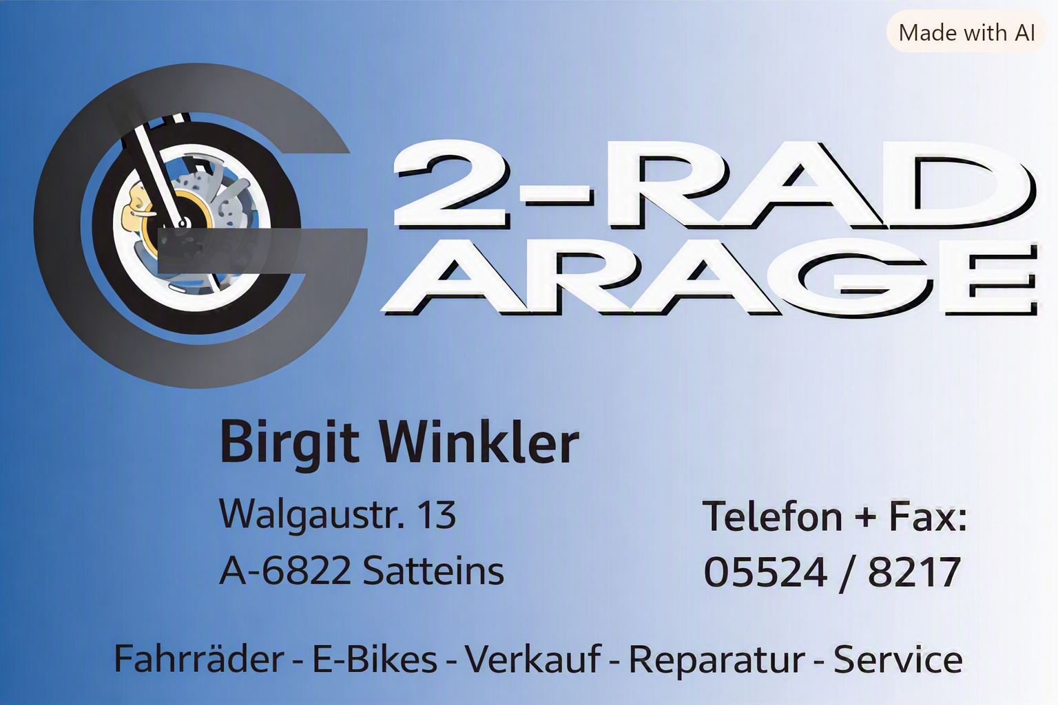 Bild 1 von 2-Rad-Garage - Birgit Winkler