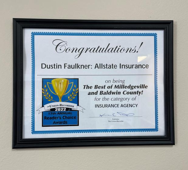 Images Dustin Faulkner: Allstate Insurance