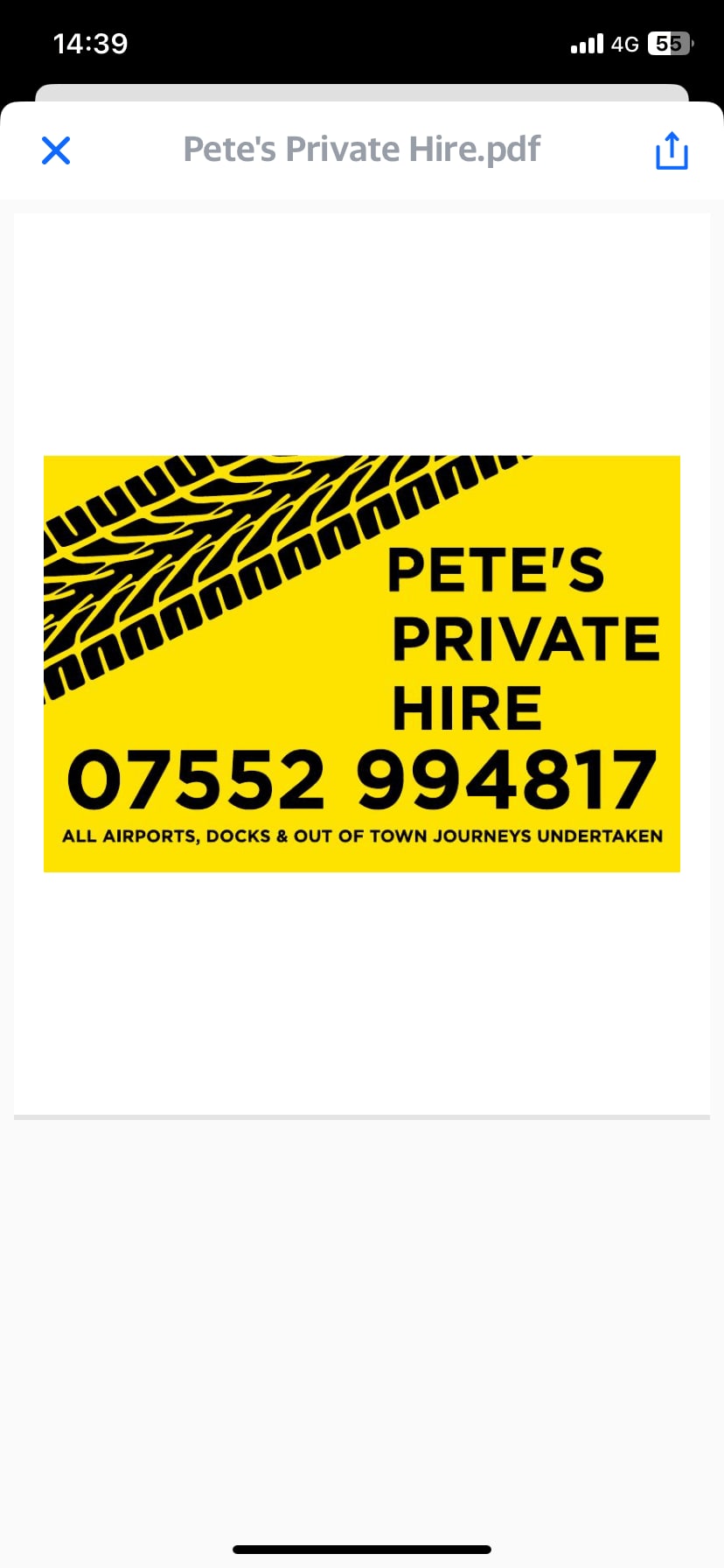 Images Pete's Private Hire