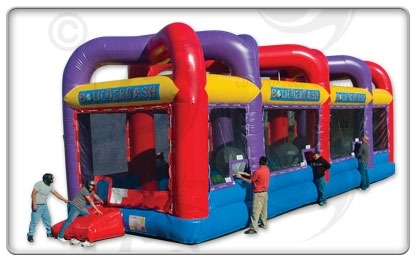 Jump And Slide offers the largest selection of inflatable game rentals for Long Island including all Hampton's rentals