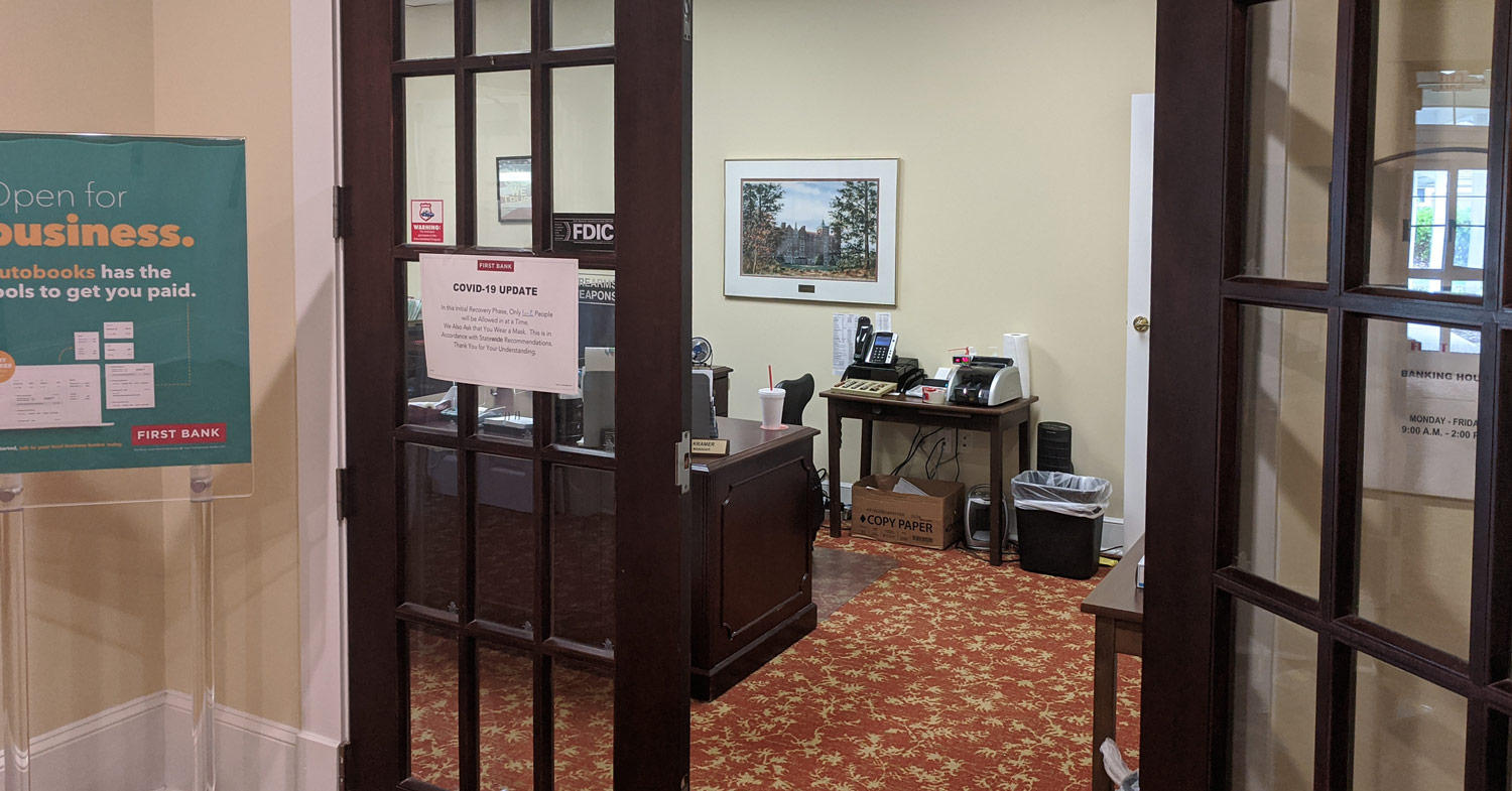 Come visit the First Bank Belle Meade branch on Waters Drive. Your local team will provide expert financial advice, flexible rates, business solutions, and convenient mobile options.