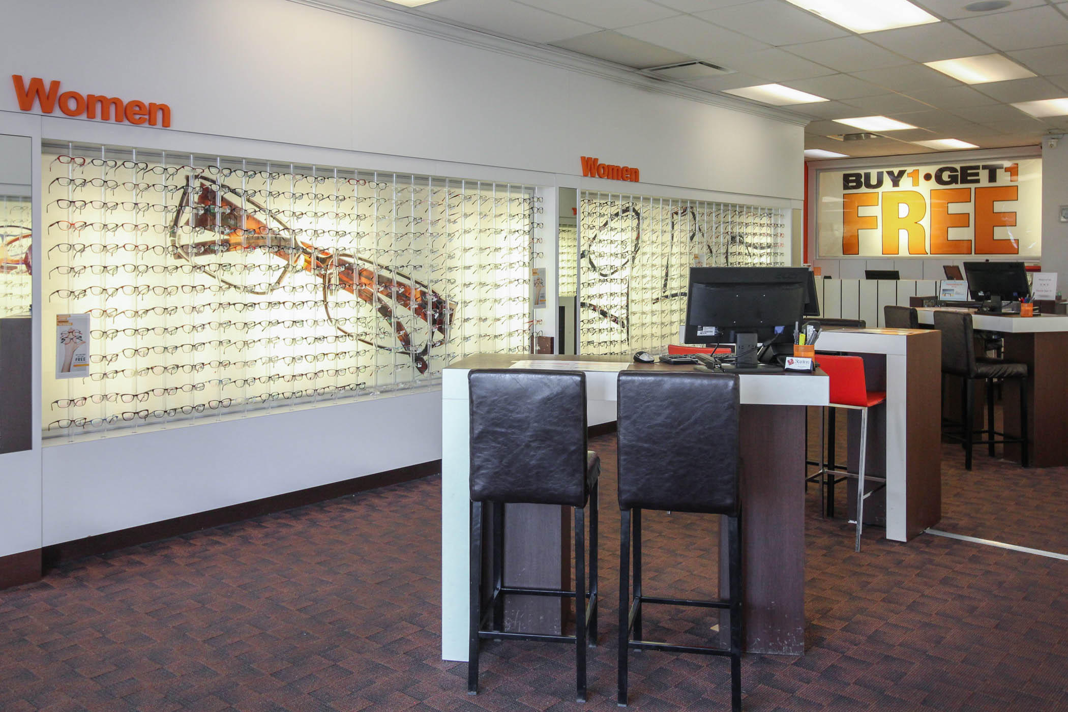 Store Interior at Stanton Optical store in Knoxville, TN 37919