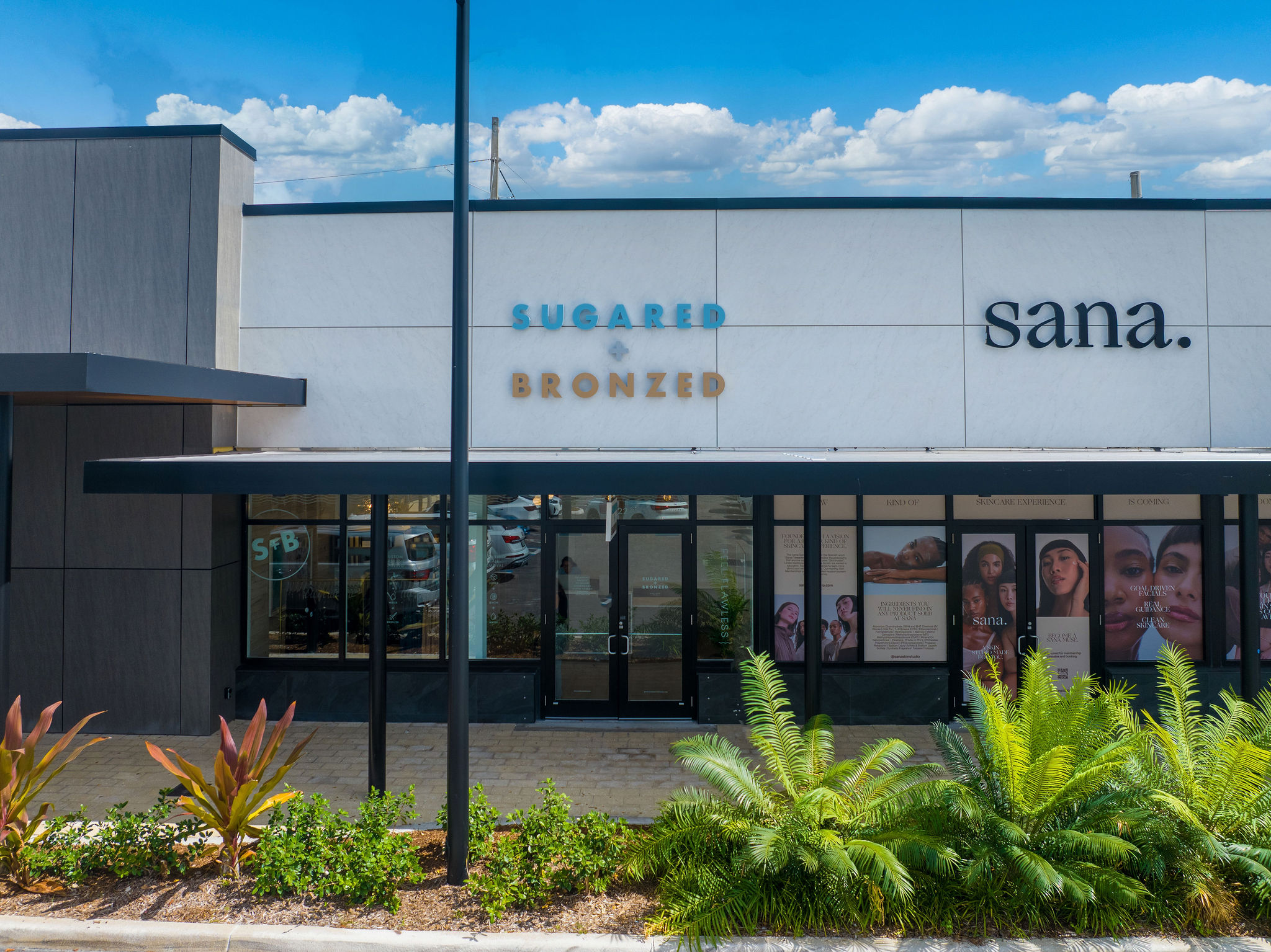 SUGARED + BRONZED Aventura Storefront