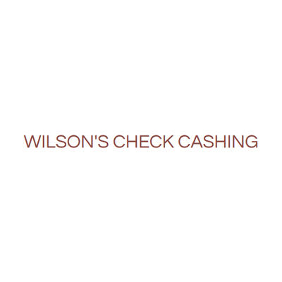 Wilson's Check Cashing Logo