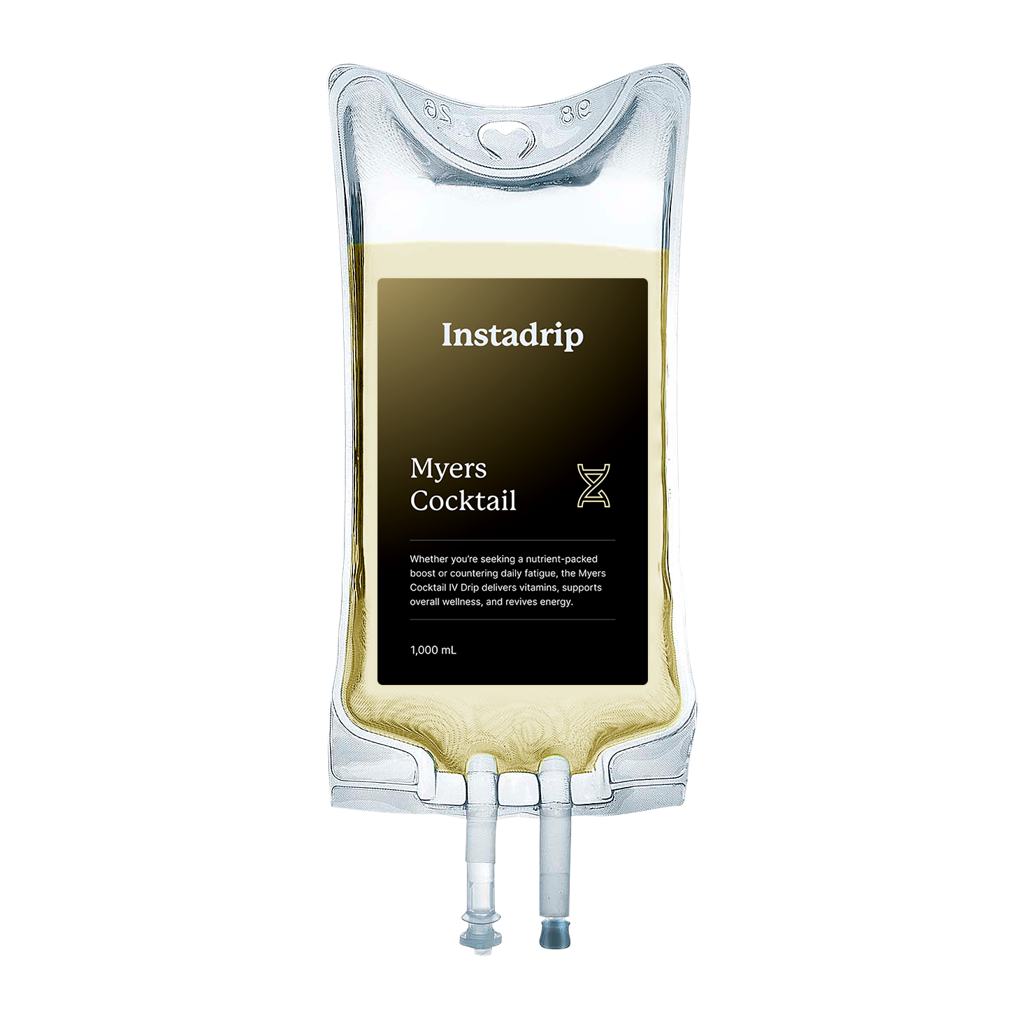 Instadrip Myers Cocktail IV therapy bag for immune support, energy, and overall wellness.
