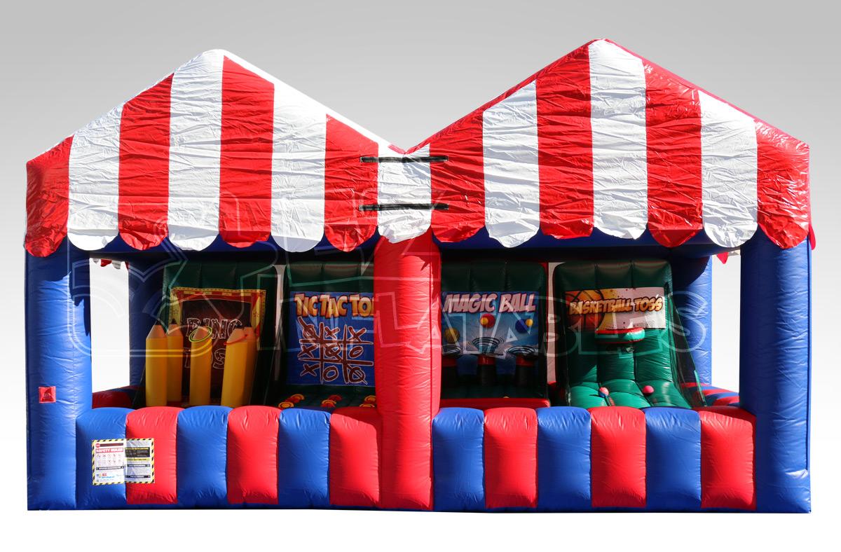 Step right up! Grab a ring and ring a obstacle! Not your thing? Wanna play Tic Tac Toe with a friend? We have that too! Still not your thing, don't worry we have basketball and magic ball that you will surely love! Shelf Service Bouncers is proud to present Carnival Games. It's the only one game like it in the Chattanooga area. This festival pleaser is sure to make your next event POP!