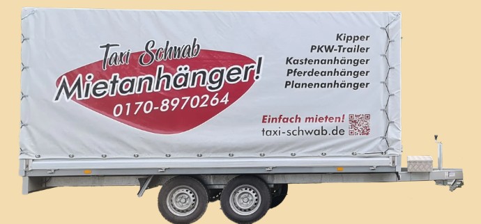 Bilder Taxi Schwab Mietanhänger