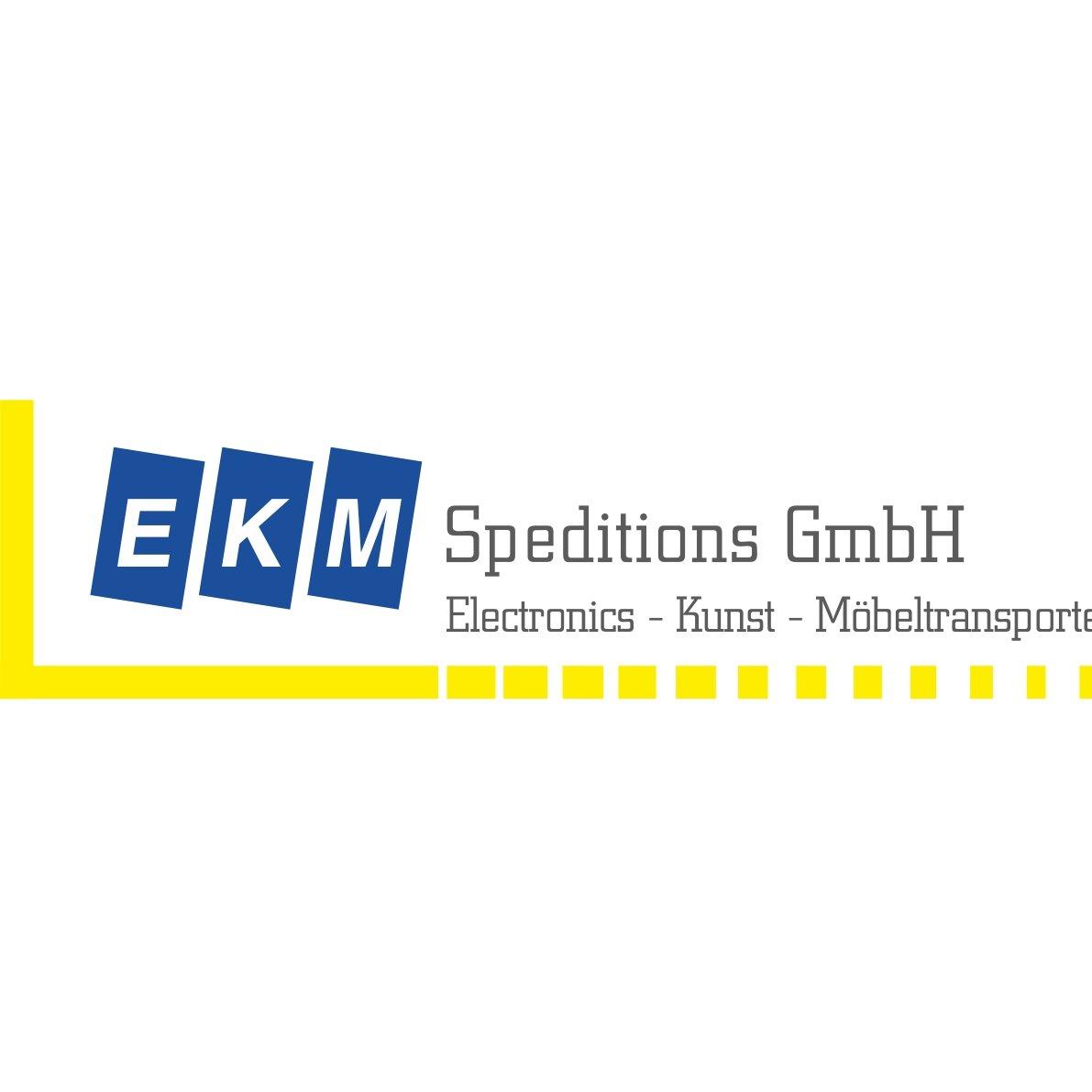 EKM Speditions GmbH Electronics Kunst Möbeltransporte Logo