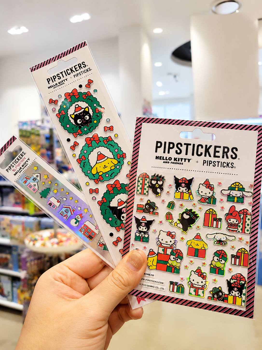 Decorative sticker sets and accessories available at The Game Chest. 
