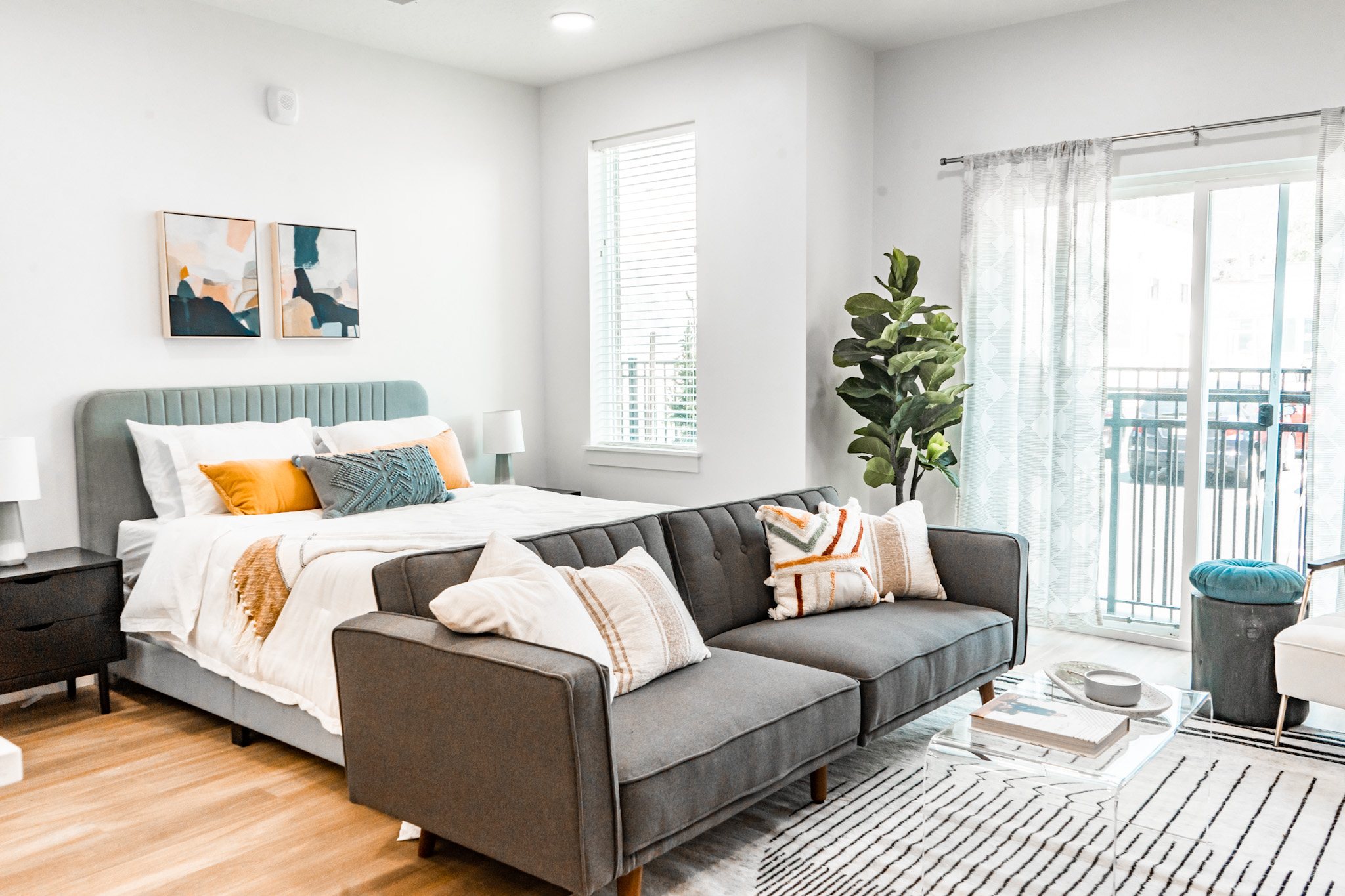 Furnished Bedroom 