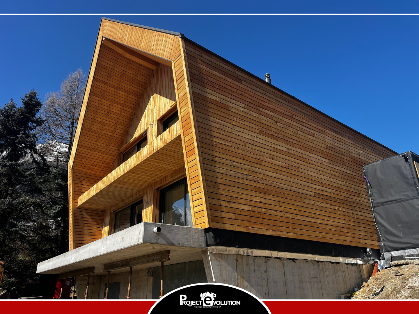 Bilder Project Evolution SA - Case in Legno Svizzera
