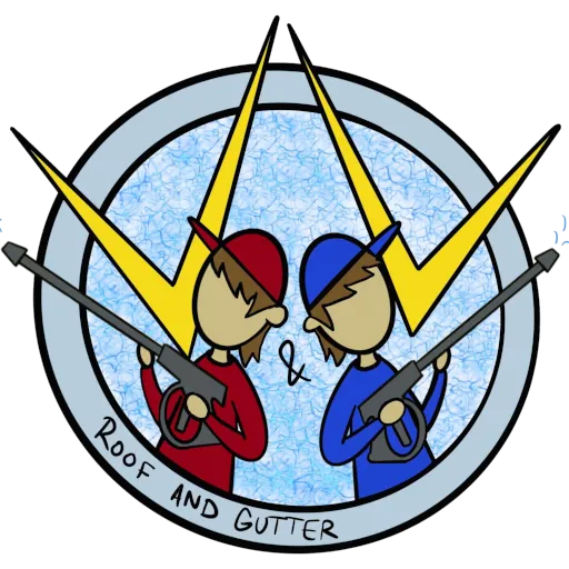 V&V Roof and Gutter Logo