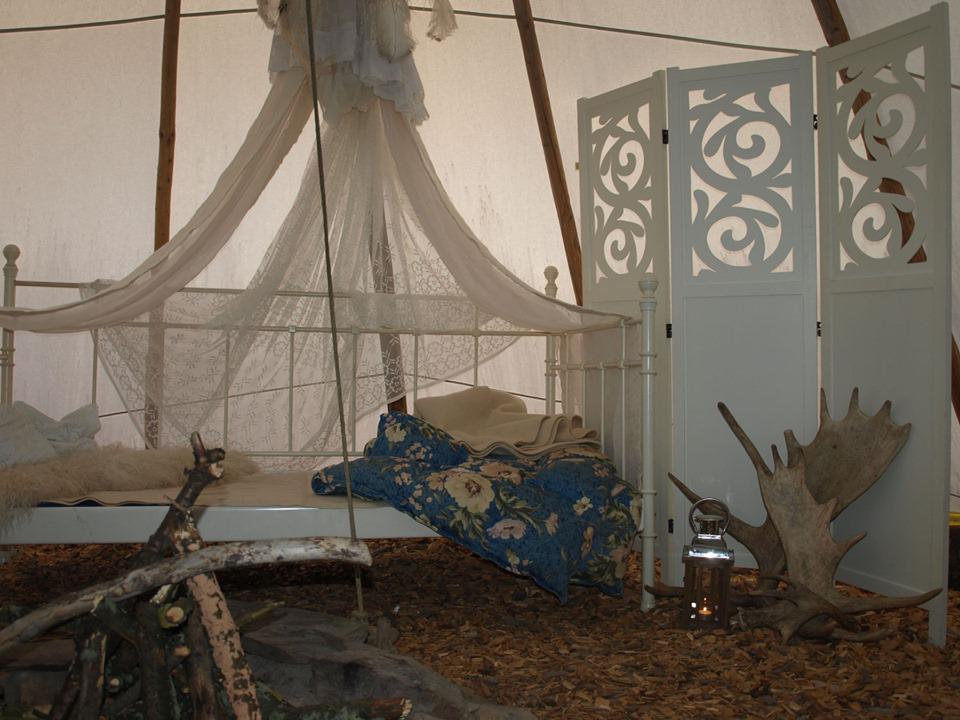 Bilder Historische Zelte und Dekorationen
