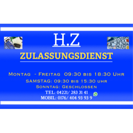 Logo H.Z Kfz-Zulassungsdienst