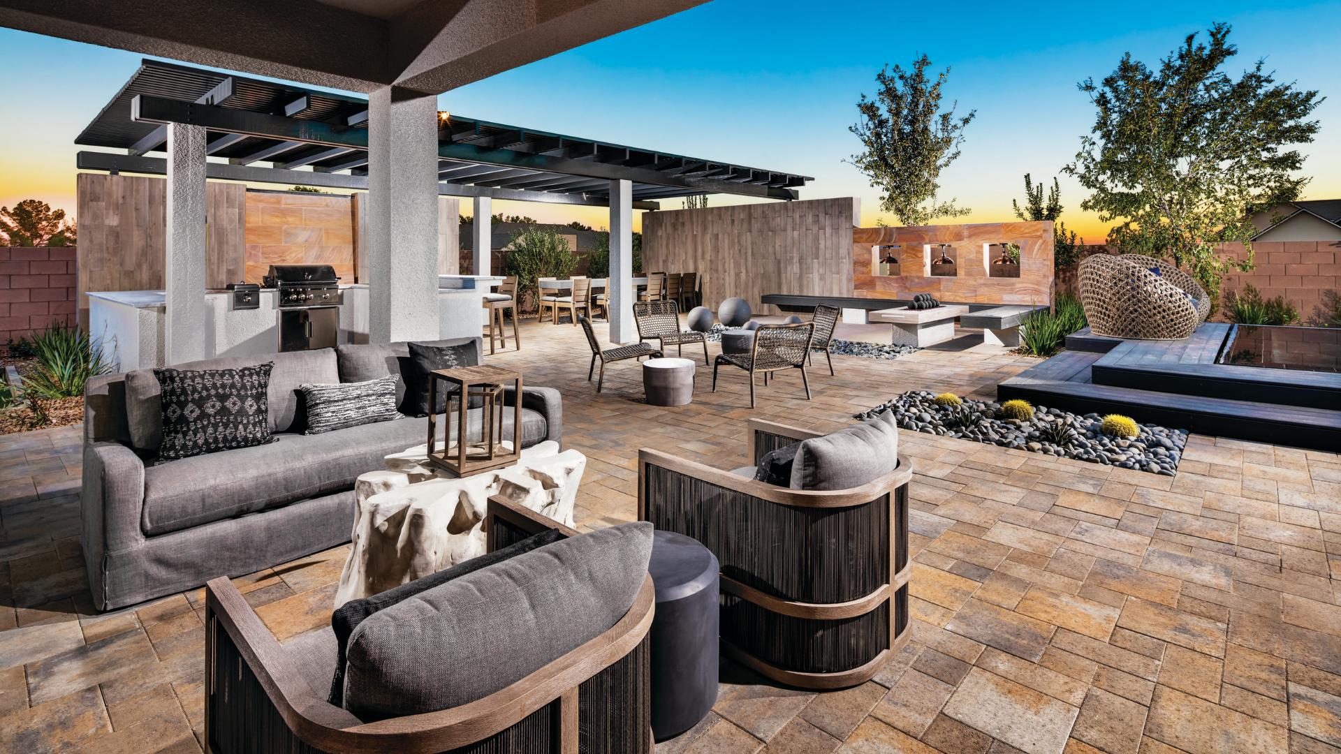 Covered outdoor living spaces