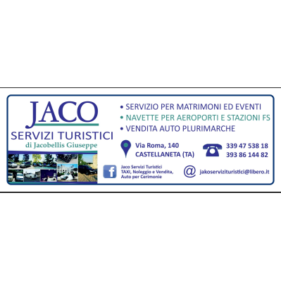 Taxi Noleggio - Jaco Servizi Turistici di Iacobellis Giuseppe Logo