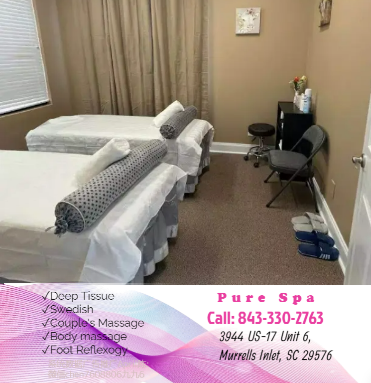 A couple's massage is just like any other massage service, 
but you and your partner receive the massage at the same time, 
on separate tables, and by two different massage therapists. 
The massage is generally offered in a private room on side-by-side massage tables.