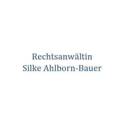 Logo Rechtsanwältin Silke Ahlborn-Bauer