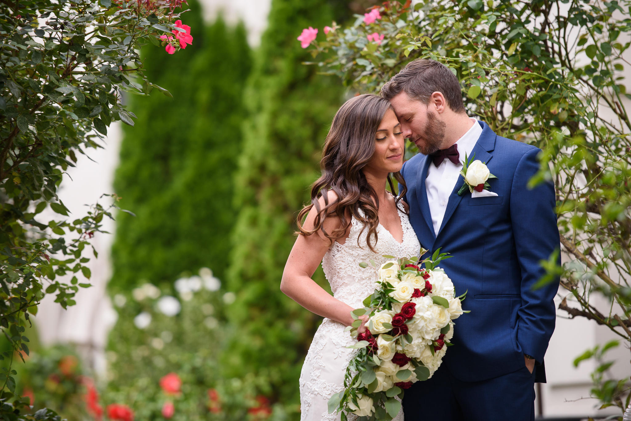 Garden Wedding Photo