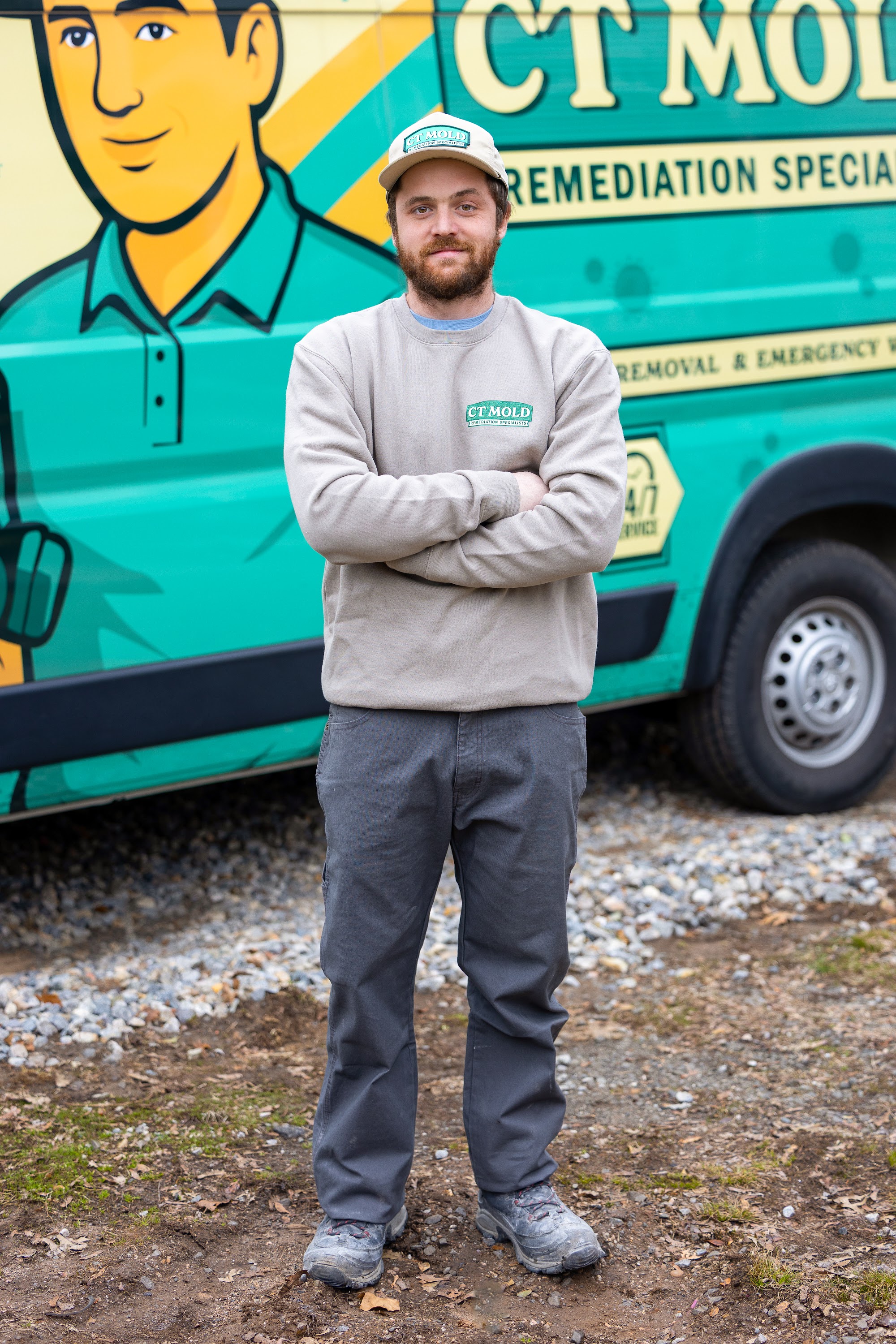 Dylan Bytter, Service Technician at CT Mold Remediation Specialists LLC. 