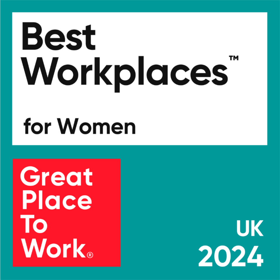 2024 UK GPTW Best Workplaces for Women logo