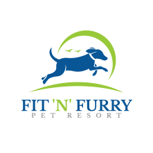 Fit 'N' Furry Pet Resort & Training Center Logo